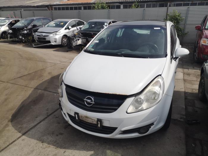 Opel Corsa D 1.4 16V Twinport Vehículo de desguace (2009, Blanco)