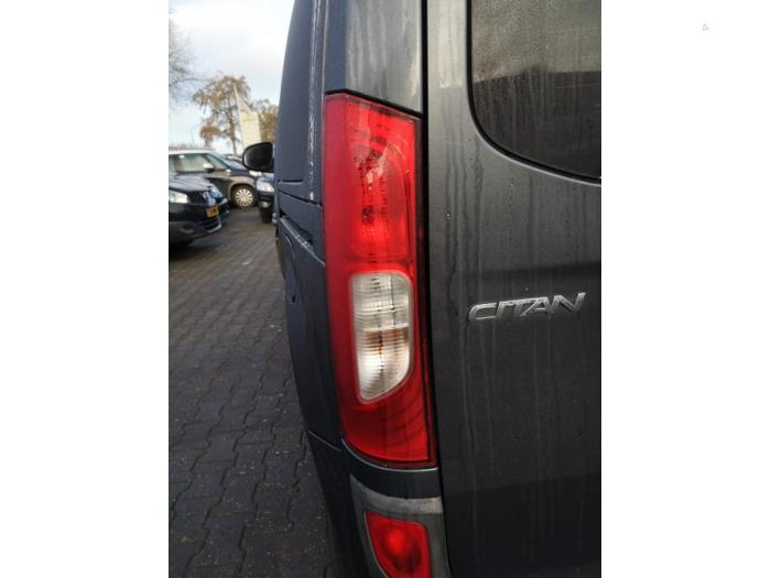 Mercedes Citan 1.5 109 CDI Crewbus Épave (2014, Gris)