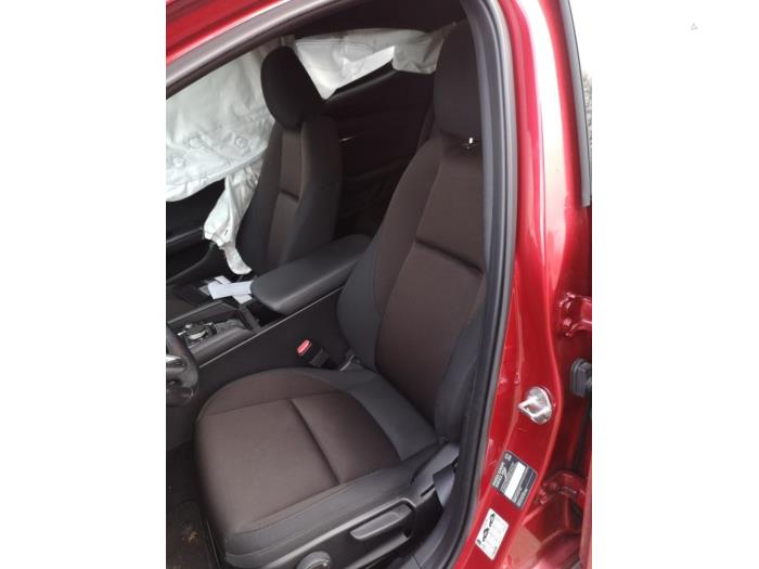 Mazda 3 Sport 2.0 SkyActiv-G 122 Mild Hybrid 16V Samochód złomowany (2021, Czerwony)