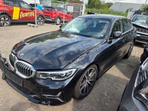 BMW 3 serie 320d 2.0 TwinPower Turbo 16V Vehículo de desguace (2019, Negro)