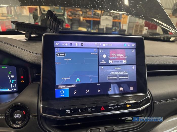 Jeep Compass II 1.3 4XE 240 16V 4x4 Épave (2022, Noir)