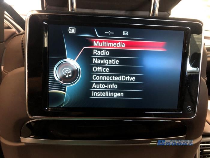 BMW 7 serie 740d 24V Vehículo de desguace (2015, Metálico, Negro)