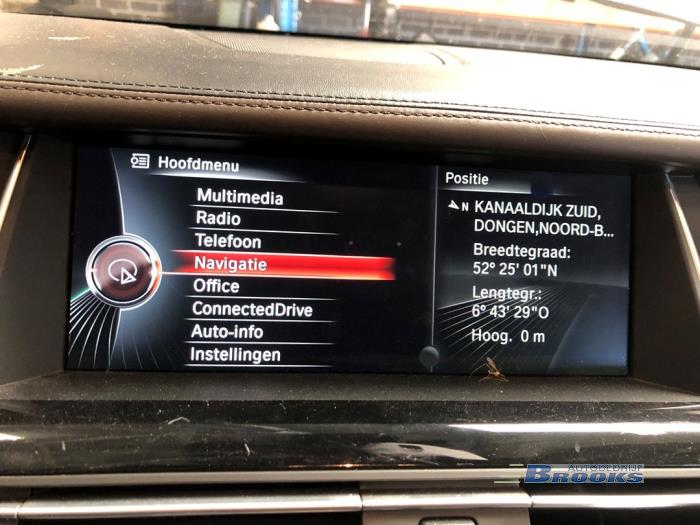 BMW 7 serie 740d 24V Vehículo de desguace (2015, Metálico, Negro)