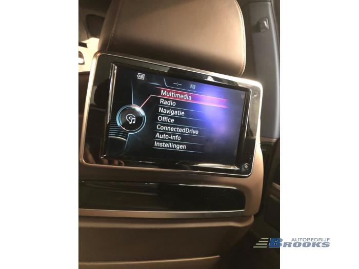 BMW 7 serie 740d 24V Vehículo de desguace (2015, Metálico, Negro)