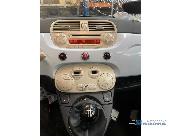 Fiat 500 1.4 16V Vehículo de desguace (2007, Azul)