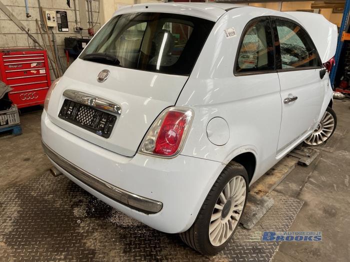 Fiat 500 1.4 16V Vehículo de desguace (2007, Azul)