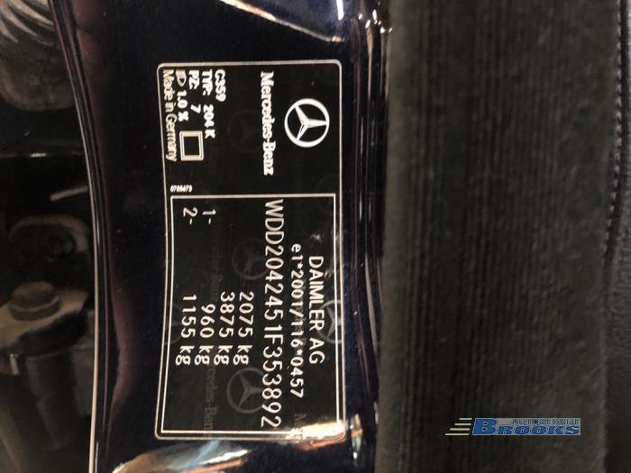 Mercedes C Estate 1.6 C-180K 16V BlueEfficiency Vehículo de desguace (2009, Azul)