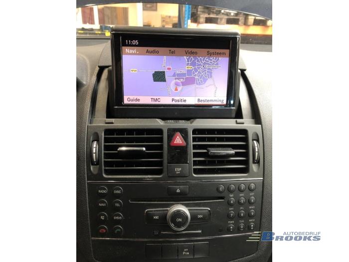 Mercedes C Estate 1.6 C-180K 16V BlueEfficiency Vehículo de desguace (2009, Azul)