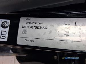 Opel Karl 1.0 12V Épave (2017, Noir)
