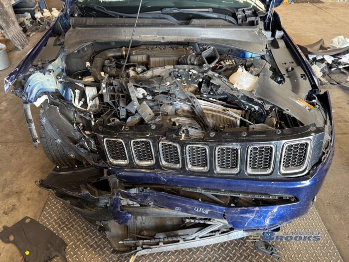 Jeep Compass II 1.3 T4 150 16V Samochód złomowany (2020, Niebieski)
