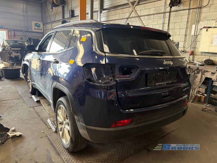 Jeep Compass II 1.3 T4 150 16V Samochód złomowany (2020, Niebieski)