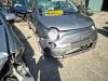 Fiat 500 1.2 Samochód złomowany (2010, Szary)