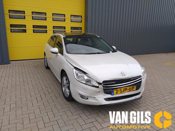 Peugeot 508 SW 1.6 HDiF 16V Salvage vehicle (2013, White, Blank)