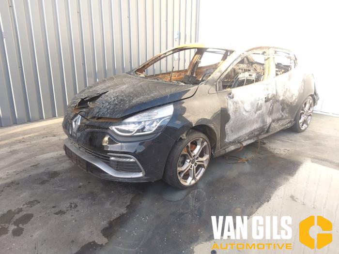 Renault Clio IV 1.6 Turbo 16V RS 200 EDC Samochód złomowany (2014, Czarny)