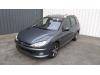 Peugeot 206 SW 1.4 HDi Vehículo de desguace (2006, Acero, Gris plateado, Moonmist)