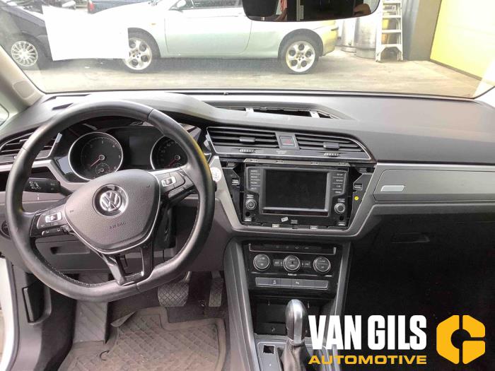 Volkswagen Touran 2.0 TDI 150 Épave (2016, Blanc)