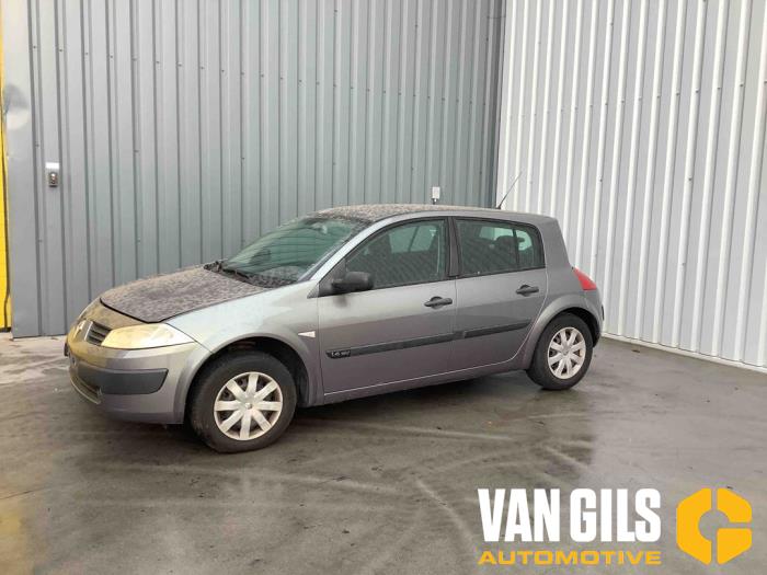 Renault Megane II 1.4 16V 98 Skrotfordon (2002, GRIJS)