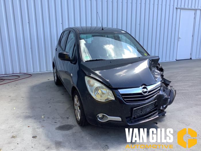 Opel Agila 1.2 16V Vehículo de desguace (2008, Metálico, Negro)