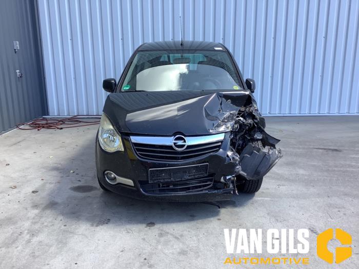 Opel Agila 1.2 16V Vehículo de desguace (2008, Metálico, Negro)