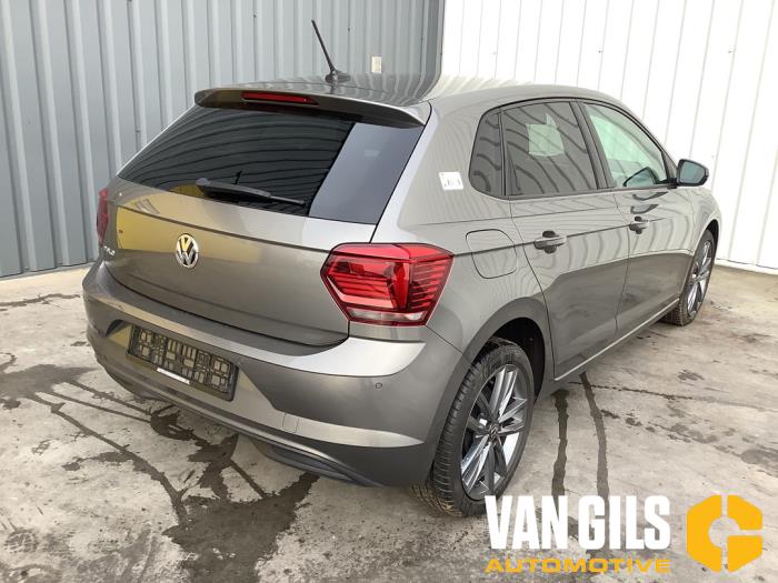 Volkswagen Polo VI 1.0 TSI 12V Salvage vehicle (2019, Gray)