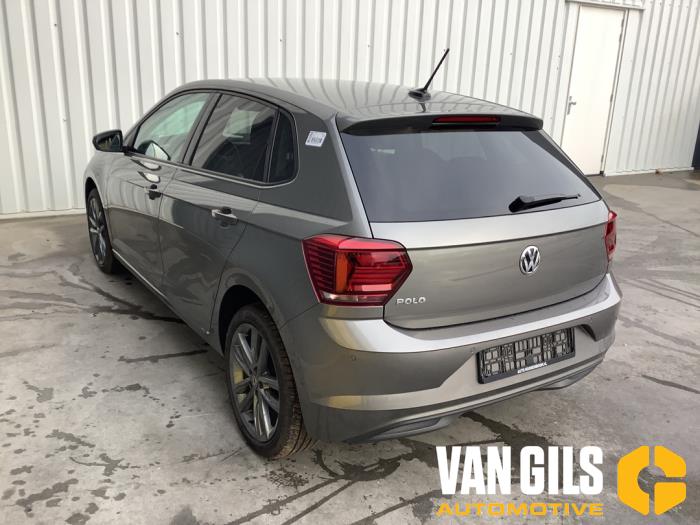 Volkswagen Polo VI 1.0 TSI 12V Salvage vehicle (2019, Gray)