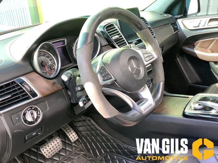 Mercedes GLE AMG Coupe 5.5 63 S AMG V8 biturbo 32V 4-Matic Vehículo de desguace (2017, Metálico, Negro)
