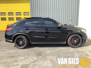Mercedes GLE AMG Coupe 5.5 63 S AMG V8 biturbo 32V 4-Matic Épave (2017, Métallisé, Noir)