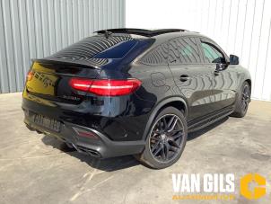 Mercedes GLE AMG Coupe 5.5 63 S AMG V8 biturbo 32V 4-Matic Épave (2017, Métallisé, Noir)