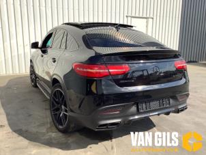 Mercedes GLE AMG Coupe 5.5 63 S AMG V8 biturbo 32V 4-Matic Épave (2017, Métallisé, Noir)