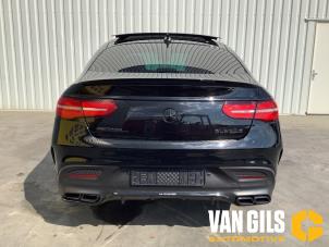 Mercedes GLE AMG Coupe 5.5 63 S AMG V8 biturbo 32V 4-Matic Épave (2017, Métallisé, Noir)