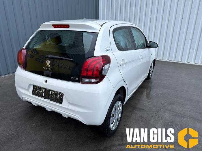 Peugeot 108 1.0 12V Épave (2016, Blanc)