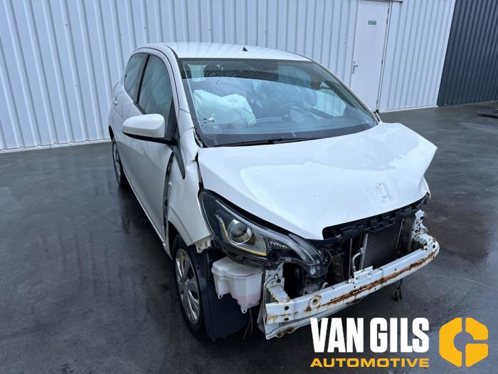 Peugeot 108 1.0 12V Épave (2016, Blanc)
