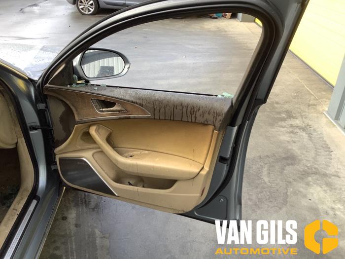 Audi A6 3.0 V6 24V TFSI Quattro Épave (2012, Métallisé, Gris, Gris argenté)