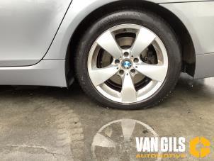 BMW 5 serie Touring 525i 24V Épave (2007, Gris)