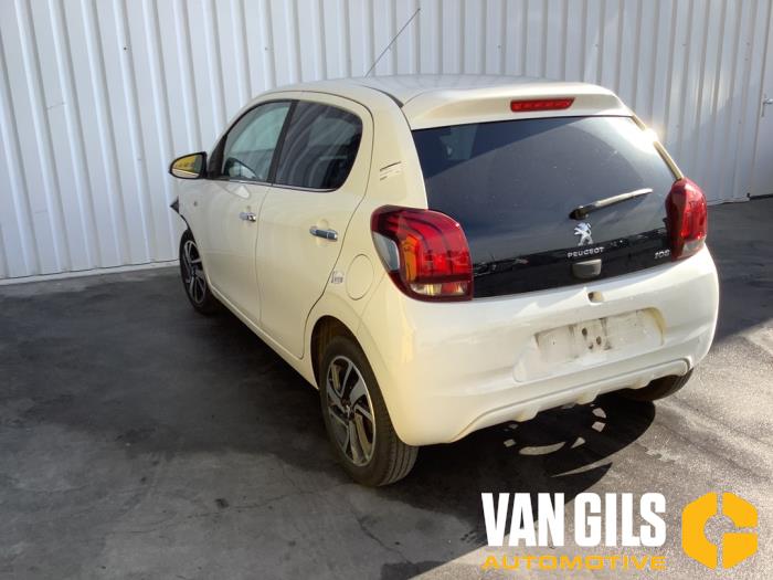 Peugeot 108 1.0 12V Épave (2014, Blanc)
