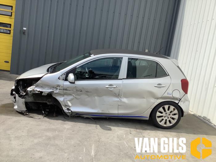 Kia Picanto 1.0 12V Épave (2017, Gris)