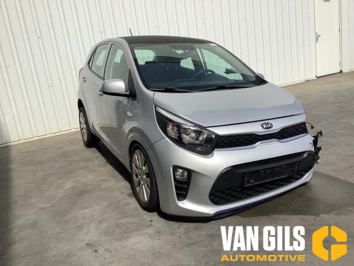 Kia Picanto 1.0 12V Épave (2017, Gris)
