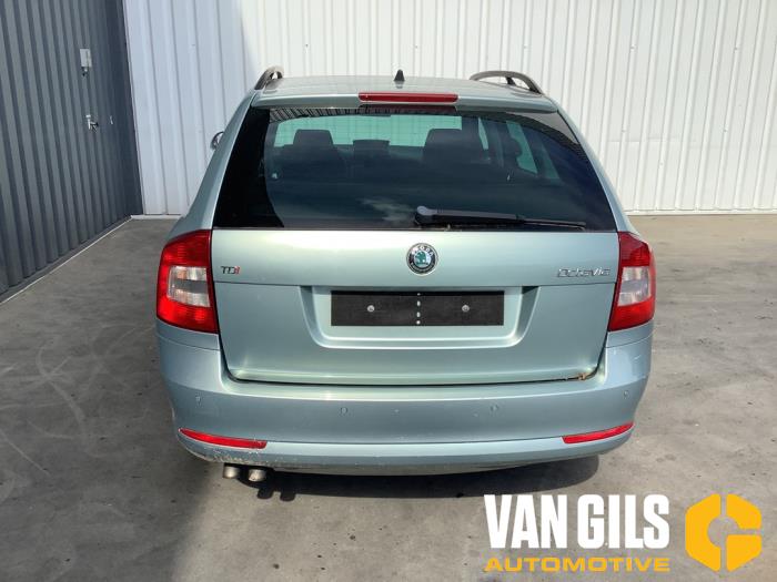 Skoda Octavia Combi 2.0 TDI PDF Vehículo de desguace (2010, Azul)