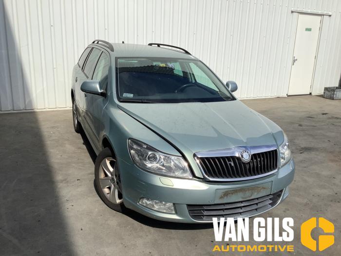 Skoda Octavia Combi 2.0 TDI PDF Vehículo de desguace (2010, Azul)