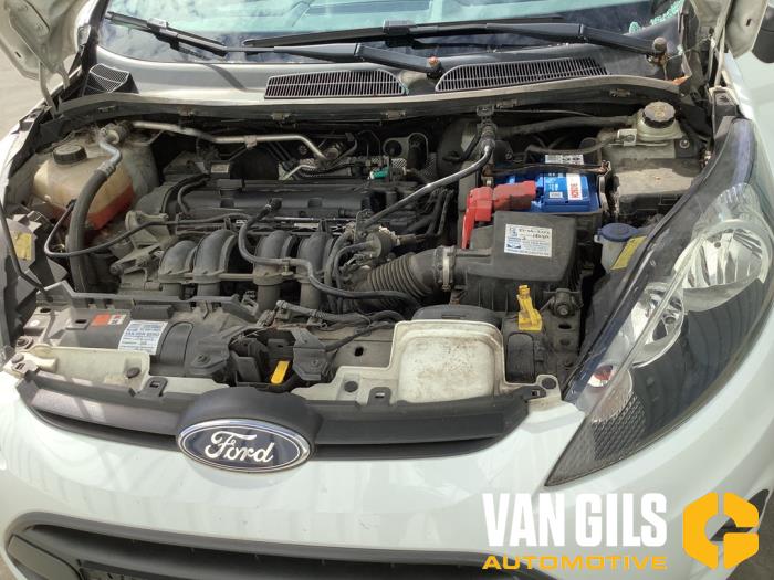 Ford Fiesta 6 1.25 16V Schrottauto (2011, Weiß)