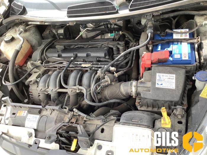 Ford Fiesta 6 1.25 16V Schrottauto (2011, Weiß)