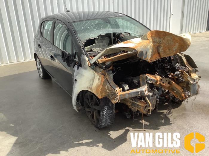 Opel Corsa E 1.4 16V Samochód złomowany (2018, Szary)