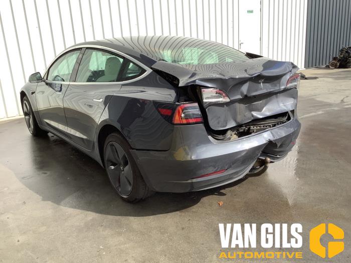 Tesla Model 3 Long Range, Performance AWD Schrottauto (2019, Grau)