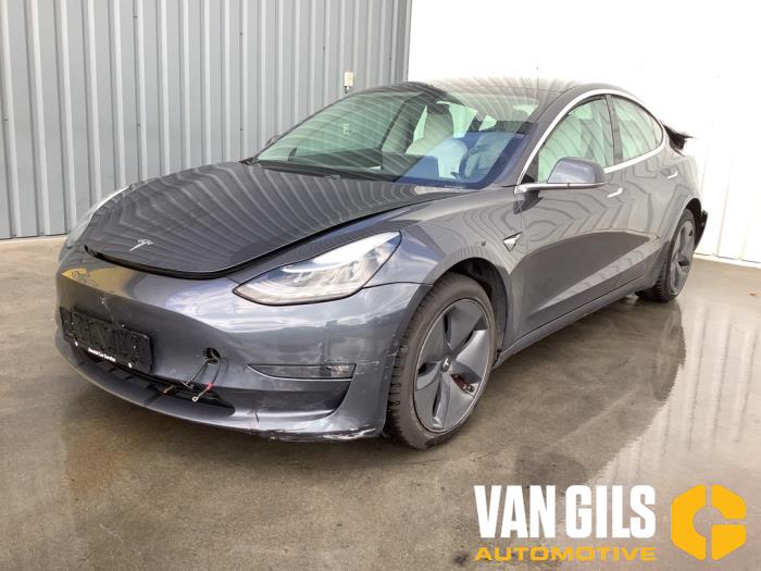Tesla Model 3 Long Range, Performance AWD Schrottauto (2019, Grau)