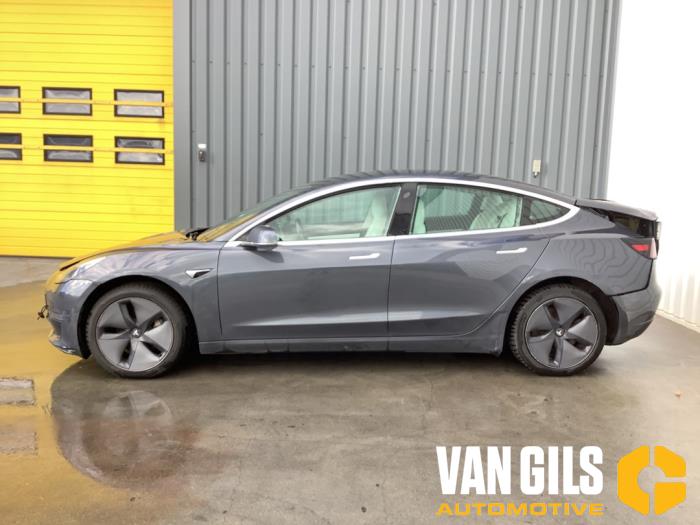 Tesla Model 3 Long Range, Performance AWD Schrottauto (2019, Grau)