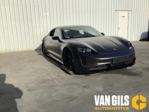 Porsche Taycan 4S Performance Samochód złomowany (2023, Czarny)