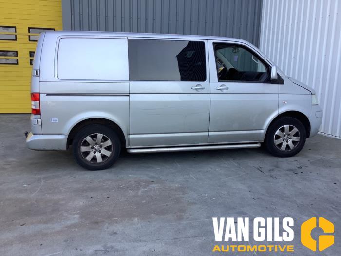 Volkswagen Transporter T5 1.9 TDi Vehículo de desguace (2009, Granito)