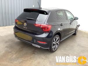 Volkswagen Polo VI 1.0 TSI 12V Vehículo de desguace (2024, Negro)