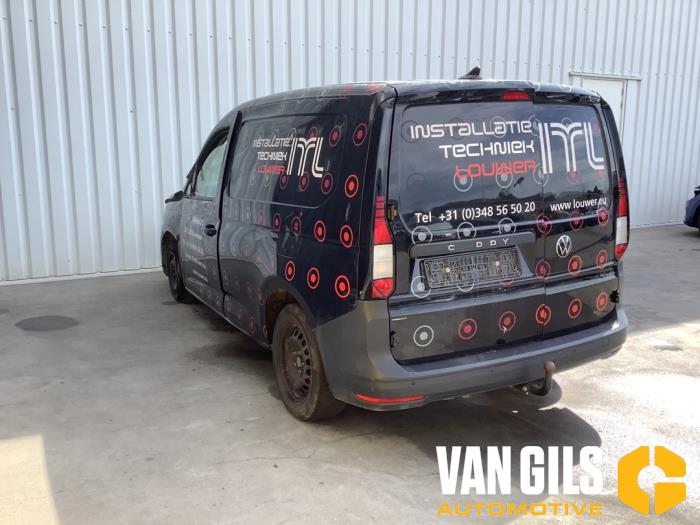 Volkswagen Caddy Cargo V 2.0 TDI BlueMotionTechnology Épave (2021, Noir)