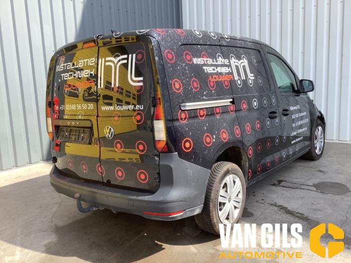 Volkswagen Caddy Cargo V 2.0 TDI BlueMotionTechnology Épave (2021, Noir)